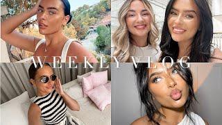 WEEKLY VLOG | Brand trips, holiday outfits, makeup, wholesome catch ups + more