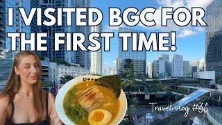 Exploring Bonaficio Global City (BGC) for the FIRST TIME!