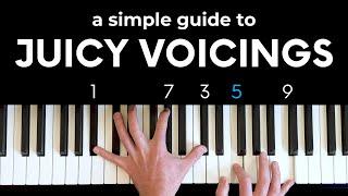 A simple guide to juicy voicings