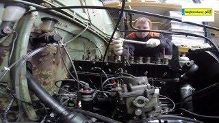 Head gasket Toyota Land Cruiser FJ40. Wymiana uszczelki pod głowicą Toyota Land Cruiser FJ40. GoPro