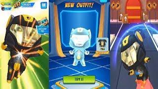 Talking Tom Hero Dash Android Gameplay #4- Superhero Tom New Outfit Unlocked