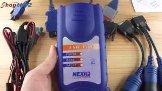 Overview of NEXIQ 125032 USB Link + Software Diesel Truck Interface + Software with All Installers