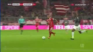 Bayern Munich [2] - 0 FC Augsburg  (Second Goal)