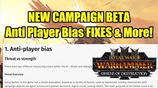 NEWS - Next Campaign BETA, Siege Fixes Later This Year & More - Total War Warhammer 3