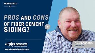 What are the Pros and Cons of Fiber Cement Siding? | All Star Products