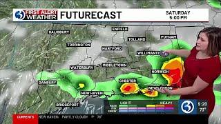 First Alert Weather Days extended for heat, humidity, and storm threats