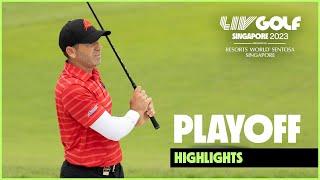 Sergio Garcia vs Talor Gooch | Playoff Highlights | LIV Golf Singapore