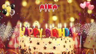 AIKA Birthday Song – Happy Birthday Aika