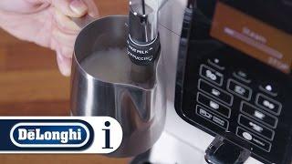 How to make the perfect cappuccino in your De'Longhi Dinamica ECAM 350.35.W coffee machine