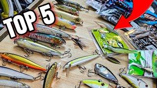 My TOP 5 FAVORITE Fall Bass Lures (GUARANTEED Success!)