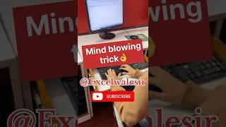 Mind Blowing Trick for serial No. 1 to 1000 #excelwalesir #exceltricks #computertips #training #yt