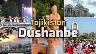 Dushanbe City Tour in HD | Виртуальный тур по городу Душанбе | The Captial of Tajikistan 