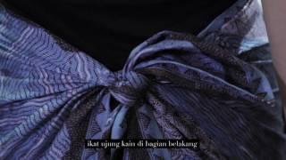 Tutorial Mengenakan Kain Batik