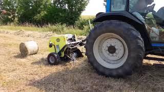 world's smallest round baler