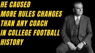 Was Pop Warner the most innovative college football coach in history?