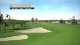 Course Flyover: Waialae Country Club's 9th Hole