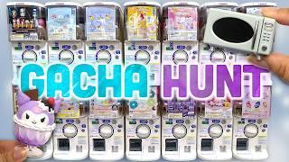 Mystery Capsule Gacha Hunt in Japan | Ep. 2 | Disney | Sanrio | Animals | Snacks