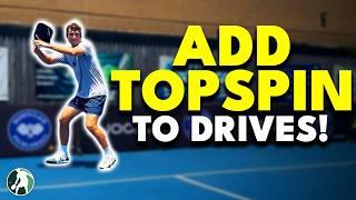 Pickleball Basics: Topspin Drives