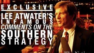 Exclusive: Lee Atwater's Infamous 1981 Interview on the Southern Strategy