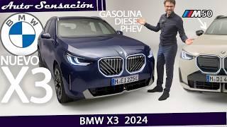 Presentación nuevo BMW X3 2025 . RENOVACIÓN TOTAL de SUV de BMW.
