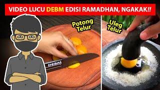 BUKA PUASA DIMASAKIN   BUKA PUASA NGAJAK RIBUT  | Video Lucu DEBM