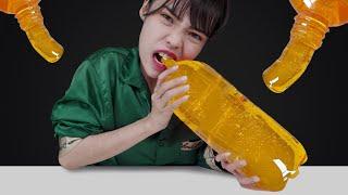 M3 - Eating Giant Bottle Soda Jelly