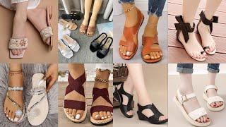 Latest Ladies daily wear sandals design 2025//Summer Sandal Trends for Women//Flip Flops slippers