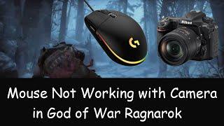 How to Solve Mouse Not Working with Camera in God of War Ragnarok - Fix Camera Mouse Input Problem