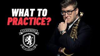 What to practice? Online Saxophone Lessons!