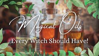 How To Use Magical Oils in Witchcraft + My Favorites #neopagannovember