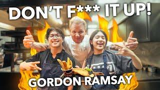 COOKING Challenge With Gordon Ramsay! | Ranz and Niana