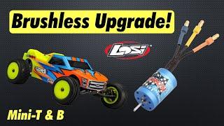 How To Install A Brushless RC Motor & ESC! Losi Mini-T & B