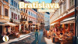 Bratislava, Slovakia | Europe's Best Capitals | 4k HDR 60fps Walking Tour (▶186min)