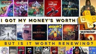 A Year's Worth of Gaming with Playstation Plus Extra - It Was Totally Worth It... For Me.