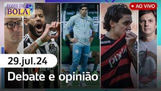  POSSE DE BOLA COM MAURO CEZAR, ARNALDO, TIRONI, JUCA KFOURI, TRAJANO E DANILO LAVIERI - 29/07/2024