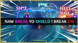 Kazuha VS 3 Abyss mages BREAK EM SHIELD ! | Utmost Deception Apex hostility