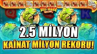 Slot Oyunları  Big Bass Splash | 2.500.000 TL DÜNYA SLOT REKORTMENİ OLDUM!