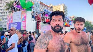 LGBTQ+ Pride Parade Rio de Janeiro 2024 | Sunday of Celebration on Copacabana Beach