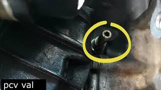 2011 Toyota Venza PCV valve removal  4 cylinder