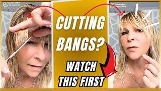 Cutting Your Own Bangs? WATCH THIS FIRST