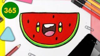 HUR MAN RITAR KAWAII VATTENMELON