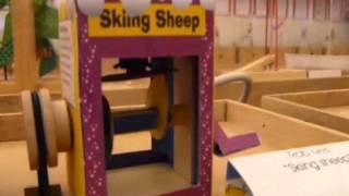 Modern Automata Museum - Rob Ives - Skiing-Sheep