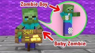 Unhappy Baby Zombie - Minecraft Animation