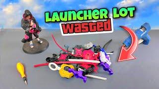 Beyblade launcher lot  - wasted l repair