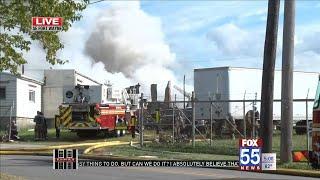 Fire erupts on Fort Wayne's east side