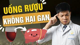 6 cách uống rượu bia đúng cách không hại gan | Dr Ngọc