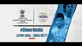 Satwik Sairaj Rankireddy - Badminton | #Cheer4India