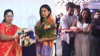 Sumbul Touqeer Khan & Mishkat Verma Inaugrating Cultural Fest | Plus Gossip