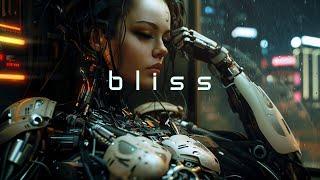 BLISS: BLADE RUNNER Ambience | Background SCI FI Ambient Music with RAIN