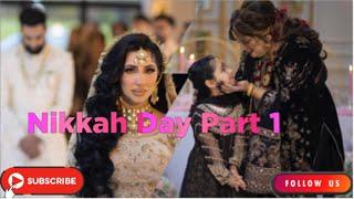 Nikkah Day Part 1 | Hair&Makeup | Bridal Shoot | Before Guest Arrival | Anam and Hisham | Reflexion